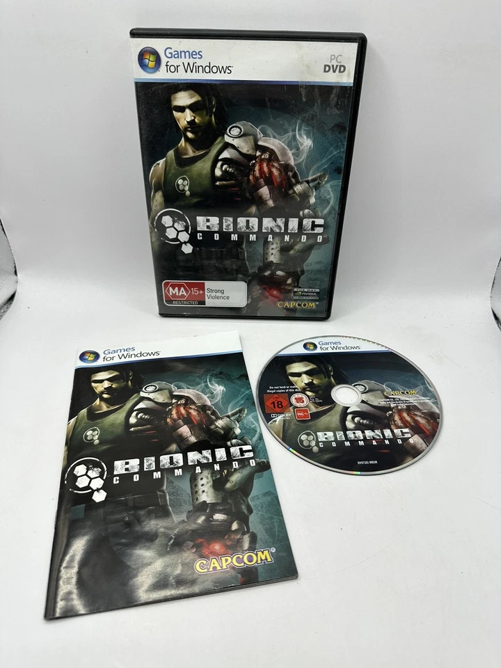 Bionic Commando | PC Game | With Manual | Windows | Sent Tracked Post - Image 1 of 4