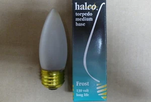 8 PACK 40 Watt B11 Frost Torpedo Shape Candelabra Chandelier Light Bulbs #1016 - Picture 1 of 3