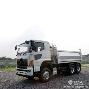 LESU 1/14 6*6 RC Metal Hydraulic Dumper Truck Tipper Model with Motor ESC Servo - Picture 1 of 11