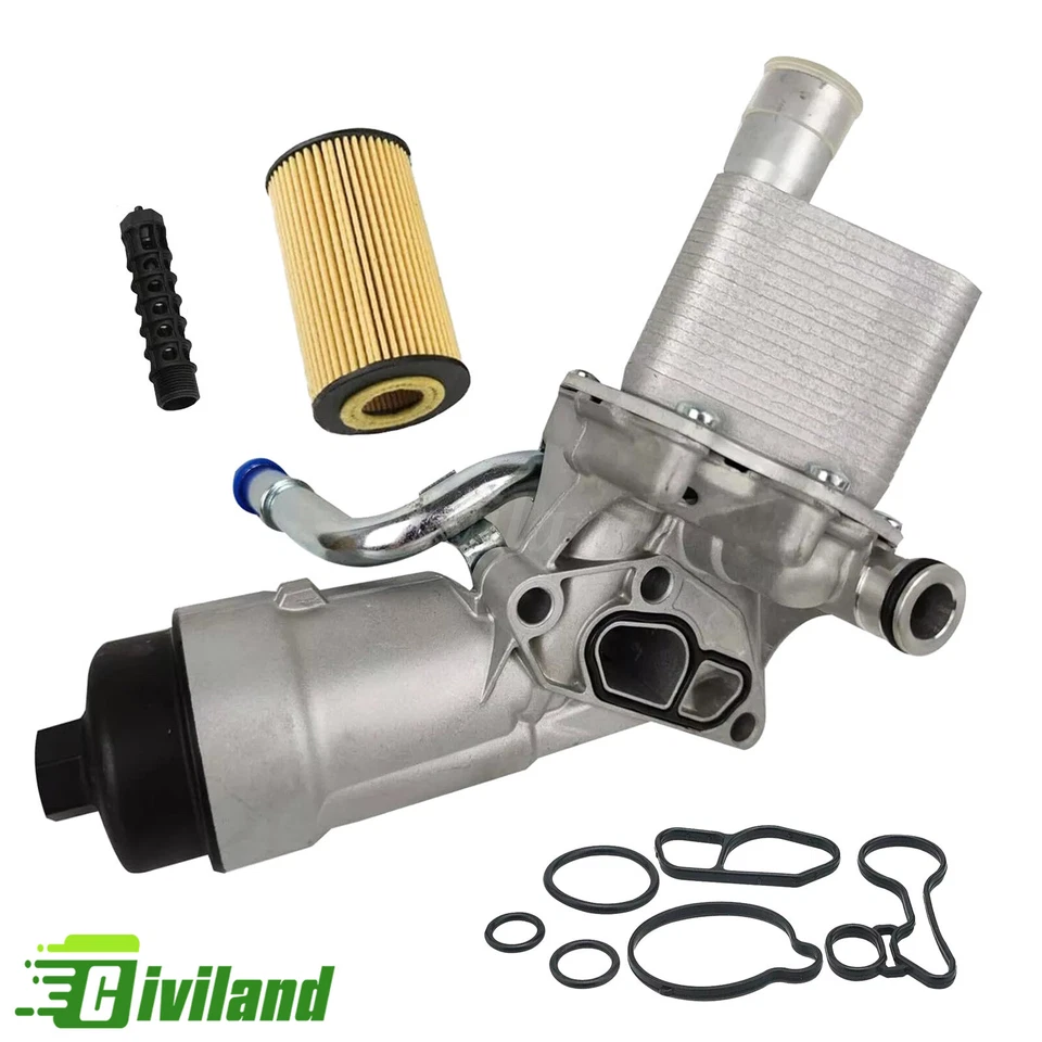 Oil Cooler Filter Housing Assembly for Chevy Sonic Cruze Trax Buick Encore 1.4L - Image 1 of 4