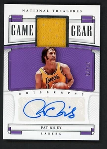 2022-23 Panini National Treasures Pat Riley Game Gear Autographs Jersey Auto /75 - Picture 1 of 2