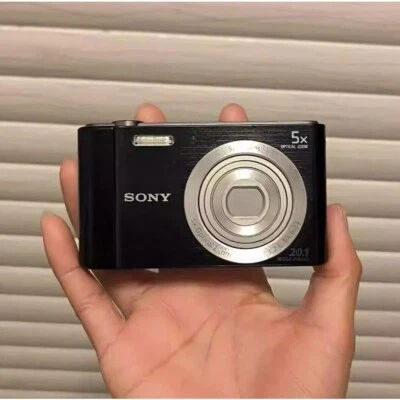 Sony Cyber-shot DSC-W800 20.1 MP 5x Optical Zoom Digital Camera - 100% Working - Image 1 of 4
