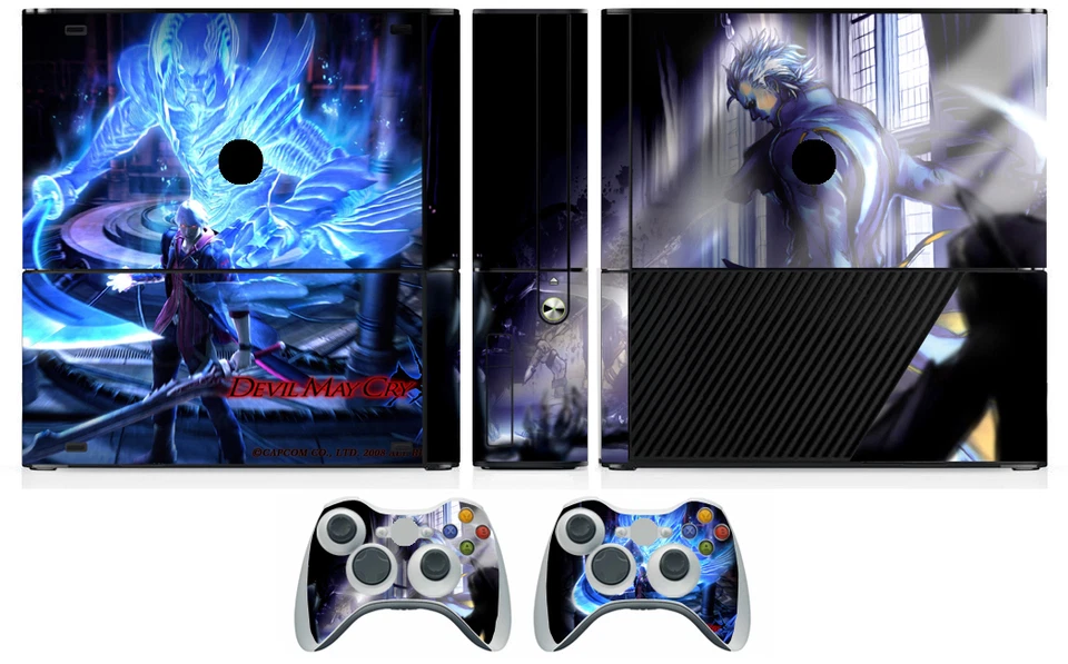 009 Decal Skin Sticker for Xbox360 Slim E and 2 controller skins - Image 1 of 1