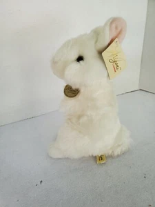 Aurora Miyoni Plush Animal Bunny 10" American Rabbit Standing Item Stuffed Toy - Picture 1 of 10
