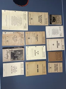 used U. S. ARMY 1942-1959 TM FM MANUAL LOT (13) PUBLICATIONS - Picture 1 of 7