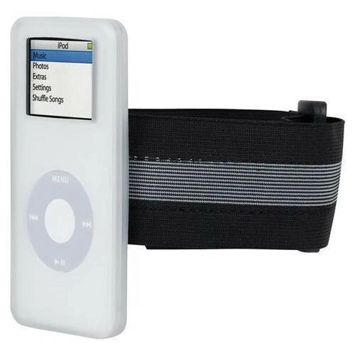 BELKIN IPOD NANO 1G 2G SPORTS ARMBAND F8Z060-WHT WHITE - Image 1 of 1