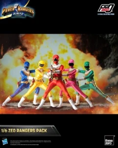 THREEZERO 1/6 3Z0762 Zeo Rangers Pack - Power Rangers Zeo - Imagen 1 de 10
