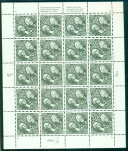 US #2592 $5.00 Washington & Jackson, Complete Sheet, NH, VF - Picture 1 of 1
