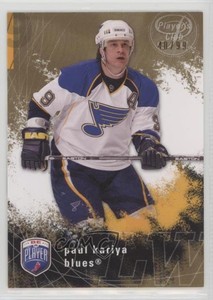 2007-08 Upper Deck Be a Player Player's Club /99 Paul Kariya #168 HOF