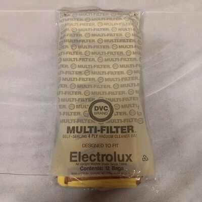 Electrolux Vacuum Cleaner Bags U 12 Pk (Upright Models) DVC 4 Ply - Image 1 of 2