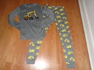 Family Feeling Excavator 2 Piece Pajama Set Size 12 New With Tags - Picture 1 of 2