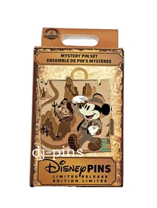Disney Pin Venture Mystery Puzzle Karte Mickey Big Thunder Mountain LR Pin W1 - Bild 1 von 2