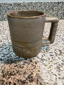 FRANKOMA: Myan Aztec Coffee Mug C4, TERRA COTTA BEIGE - Picture 1 of 4