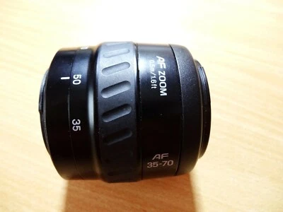 Minolta 35-70 mm f3.5-4.5 AF  Lens for Sony Alpha A100, A200, A350, A500 etc - Image 1 of 3