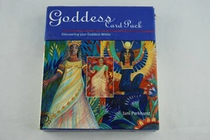 Goddess Card Pack Juni Parkhurst "Discovering Your Goddess Within" Hardcover - Picture 1 of 3