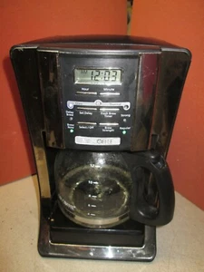 Mr. Coffee Programmable 12 Cup Coffee Maker Model BVMC-SJX33GT BLACK - Picture 1 of 6