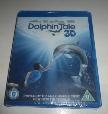 Dolphin Tale [Blu-ray 3D + Blu-ray] [Region Free] New Sealed - Image 1 of 2