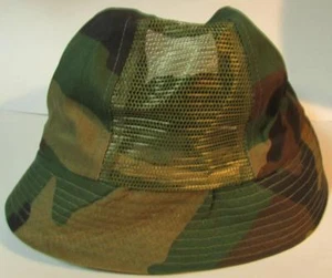 Military Hat Water Repellent MEDIUM Camouflage Camo Made in USA - Imagen 1 de 1