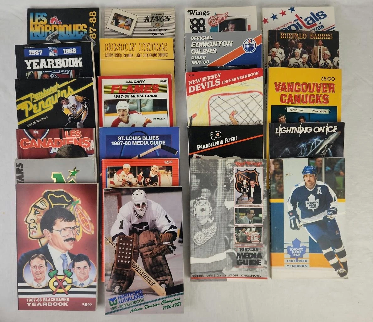 Hockey Vintage Sports Media Guides for sale | eBay