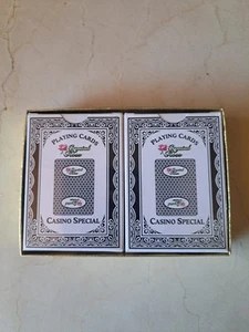 2 NEUE DECKS CRYSTAL ROSE Casino Spielkarten Cambric Finish #303 - Bild 1 von 5