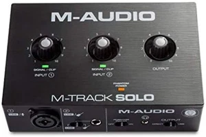M-AUDIO USB Audio Interface Music Production Software Mac Win Play Live Delivery - Picture 1 of 7