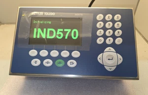 Mettler Toledo 5" Display Analog Waage Wägeklemme IND570 - Bild 1 von 3