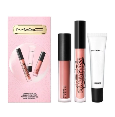 MAC Cheers To You! ROSE Kit ROSE 3pc Set Bells and Bows Tickled by Bubbles NIB - Image 1 of 2
