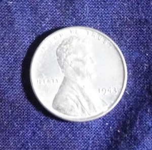 1943-P STAHL LINCOLN CENTS "F" FEIN ODER BESSER (ROSTFREI) (DIESER STAHLKAUF #5 - Bild 1 von 2