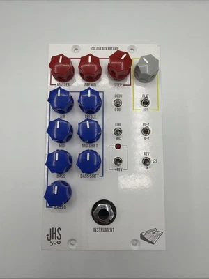 Unidad de tira de canal serie 500 preamplificador de caja de color JHS INCREÍBLE Foto 1 de 4