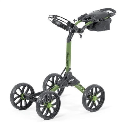 NEW Bag Boy Quad Pro Push Cart - Green/Black - Image 1 of 4