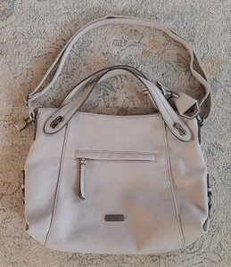 Jessica Simpson Large Patent Leather Purse Dual Handles & Removable Straps New - Picture 1 of 7