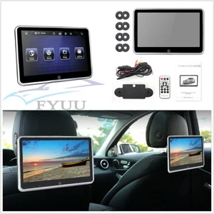 Car SUV 10.1" LCD HD 1080P Ultra-thin Headrest Monitor MP5 Player Mirror Link FM - Picture 1 of 12