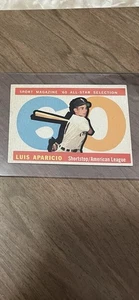 1960 Topps # 559 Luis Aparicio/White Sox-SS/13x All-Star/9xGold Glove/roty1956/E - Bild 1 von 6