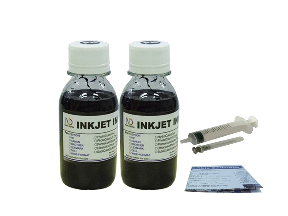 Refill ink kit for HP 920XL OfficeJet 6000 6500 6500a 6500a Plus 7000 7500a 8OZs - Image 1 of 1