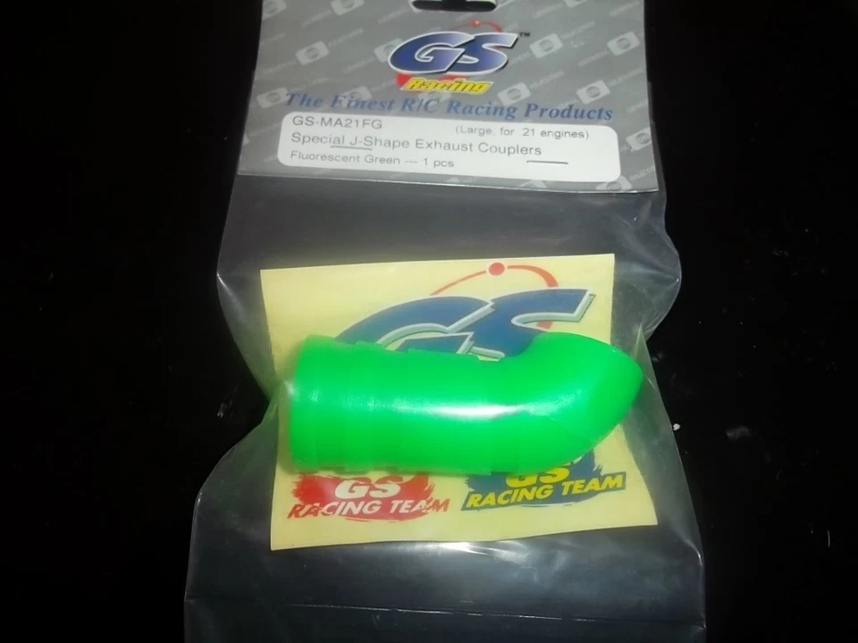 GS-MA21FG Auspuff Fitting neongrün 3,5cm³ - Bild 1 von 1