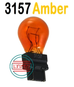(2) 3157,3057,3357,3457 Amber Dual Filament - Picture 1 of 2