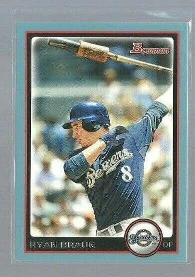 2010 Bowman Blue #1 Ryan Braun 314/520 (ref55590) - Image 1 of 1
