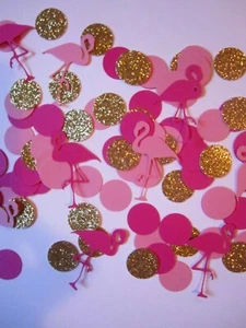Flamingo Confetti, party supplies, decorations, birthday party, 150 pieces - Picture 1 of 4