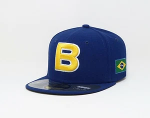 New Era 59Fifty Kids Boys Cap WBC Brazil World Baseball Classic 2013 Fitted Hat - Picture 1 of 5