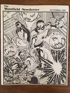 Spider-Man Rare Fanzine / Westfield Newsletter DC/ First Comics Insert Nov 1983