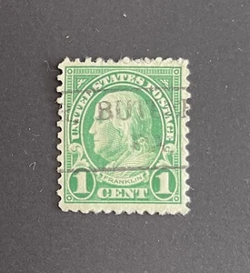 Butler, Pennsylvania Type 479 Precancel - 1 cent Franklin - U.S. #632 - PA - Picture 1 of 1