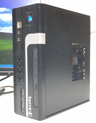 Terra Mini Computer Windows XP Gamer i3 HDMI 500GB 4GB DVI DVD-RW Card Reader - Bild 1 von 4