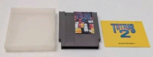 Vintage 1985 Nintendo NES Tetris 2 Case Manual - Picture 1 of 3