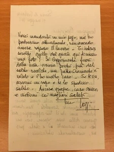 Mario Tozzi Autogrammbrief - Bild 1 von 1