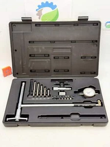 Mitutoyo 511-180 Q Bore Gauge Set w/ 2109-10 Dial Indicator, 250-400mm Range (Us - Picture 1 of 12