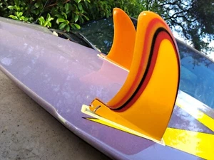 Vintage Surfboard Flossen Reproduktionen - Bild 1 von 4