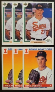 (6) 1991 Mike Mussina Lot Upper Deck & Score RC - Bild 1 von 1