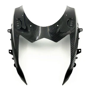 For SUZUKI GSXR 600 750 2011-2019 Front Nose Headlight Fairing Carbon Fiber - Foto 1 di 5