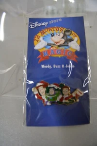 Prendedor Woody Buzz Jessie Navidad 12 Meses de Magia Nuevo Precintado Tienda Disney - Imagen 1 de 1