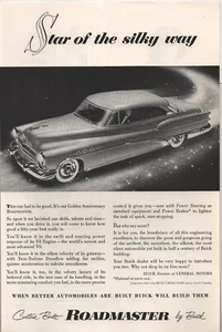 Buick - 1953 (?) - Roadmaster - anuncio de automóvil vintage - Imagen 1 de 1